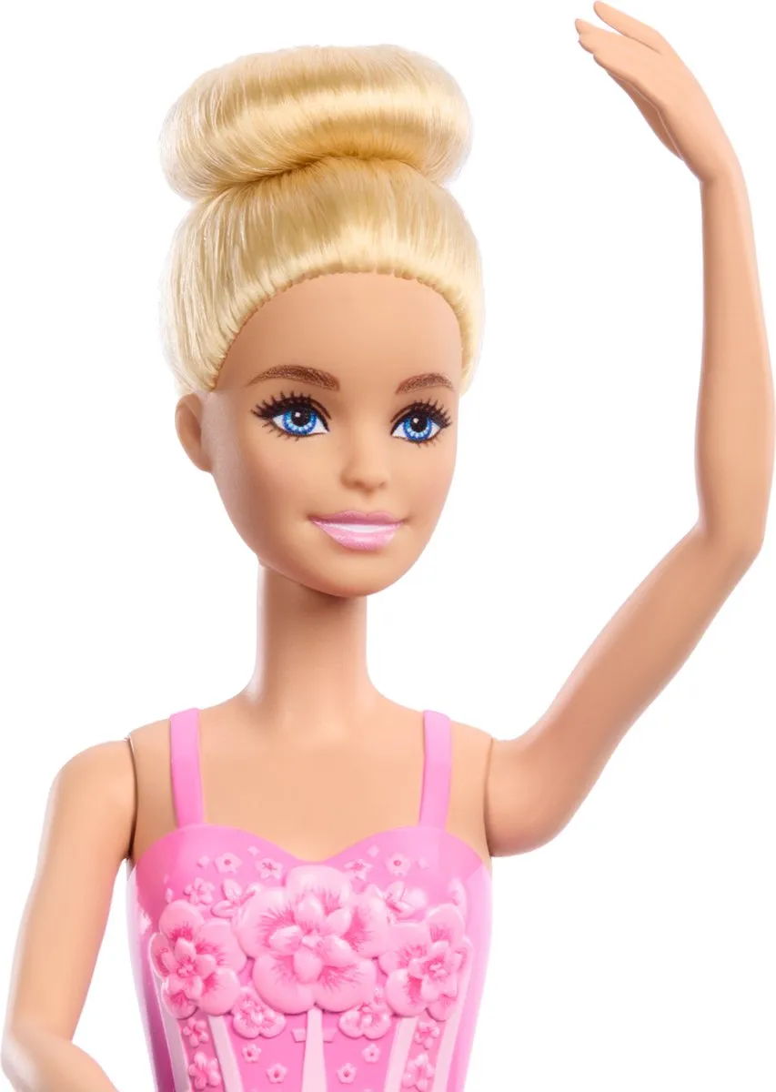 Barbie Ballerina HRG34 Pop - 32,5 cm - Roze tutu