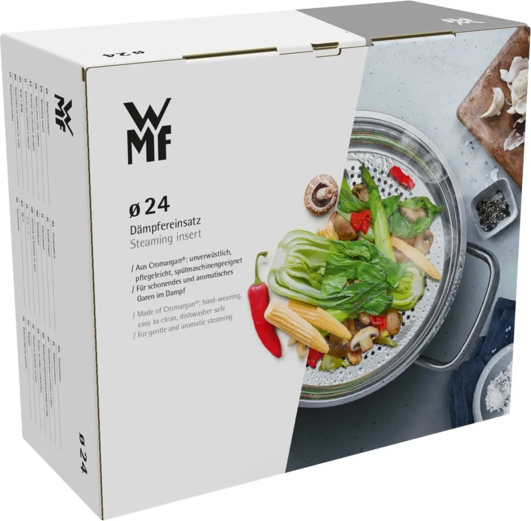 WMF Compact Cuisine Stoominzet 24cm - Ø24cm - Zilver - afbeelding 2 van 6