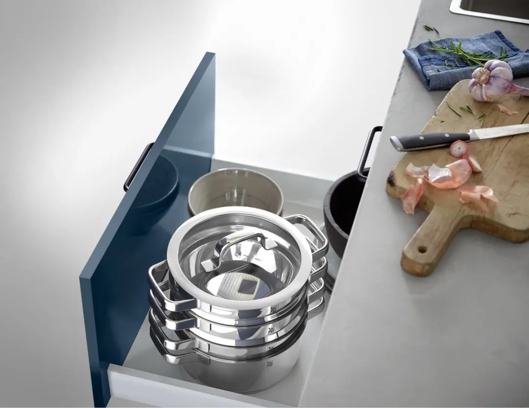 WMF Compact Cuisine Stoominzet 24cm - Ø24cm - Zilver - afbeelding 4 van 6