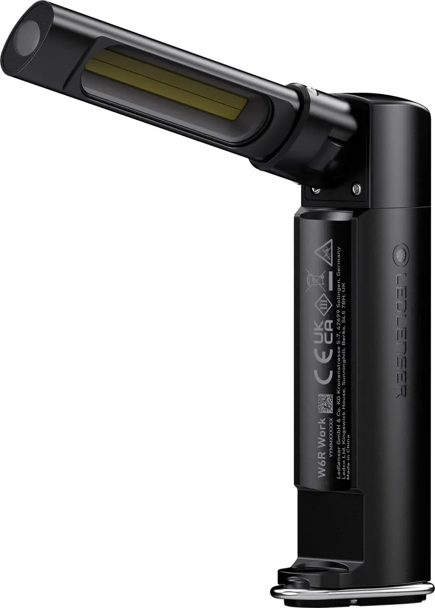Ledlenser W6R WORK Werklamp - 500 Lumen - Zwart