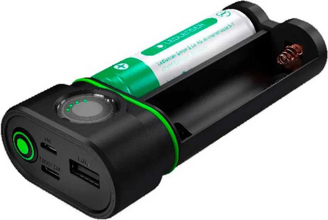 Ledlenser Powerbank Flex 10 9000mAh - 2x USB - Zwart
