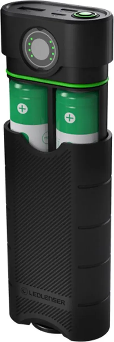 Ledlenser Powerbank Flex 10 9000mAh - 2x USB - Zwart