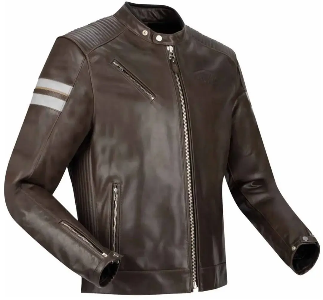 Segura Romeo Motorfietsjas - Bruin/Wit 3XL - afbeelding 6 van 6