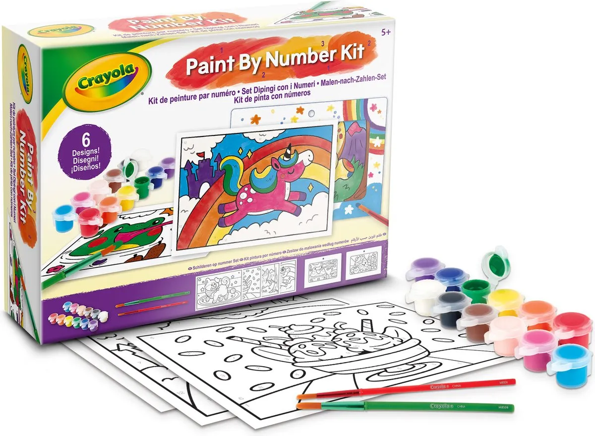 Crayola Schilderen op Nummer Knutselset