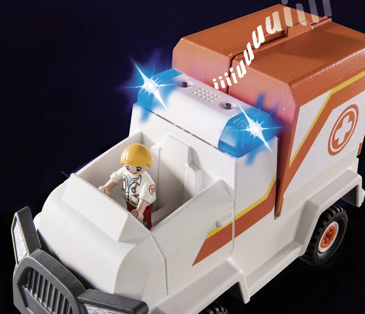 Playmobil Duck On Call Ambulance 70916 - Multicolor