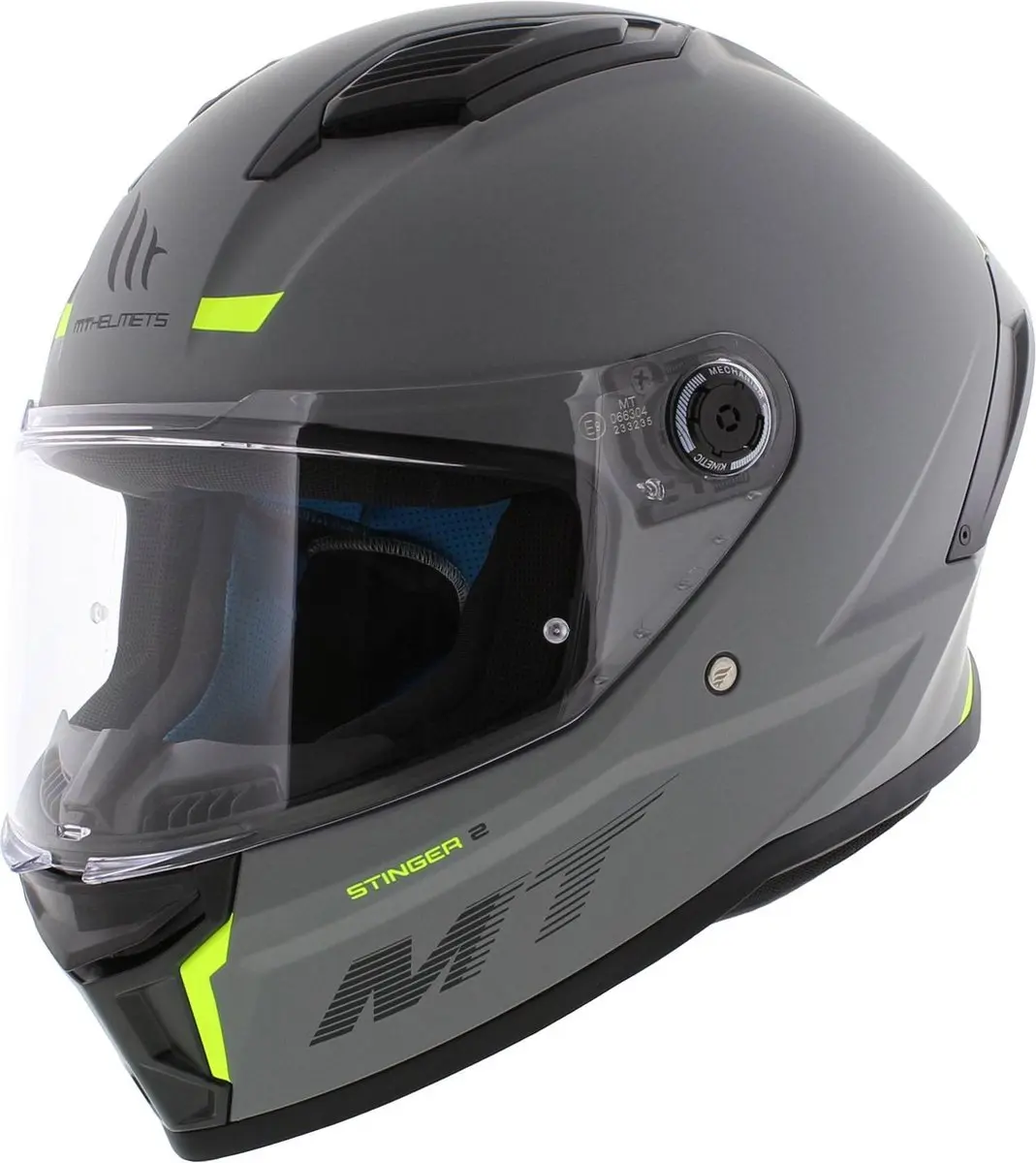 MT Stinger 2 integraalhelm mat grijs