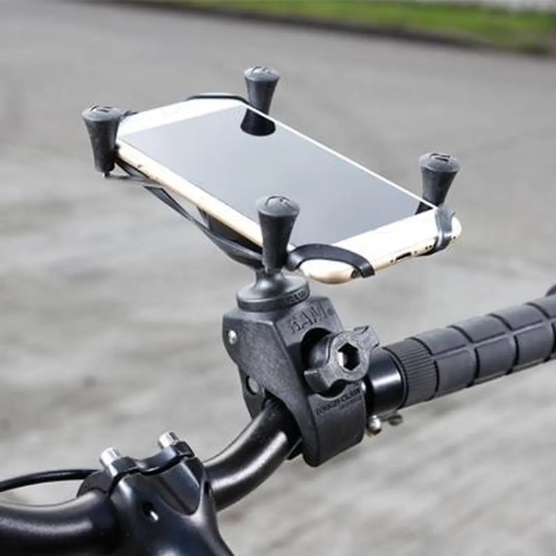 RAM Mounts X-Grip Tough-Claw Telefoonhouder - 360° Draaibaar - Zwart