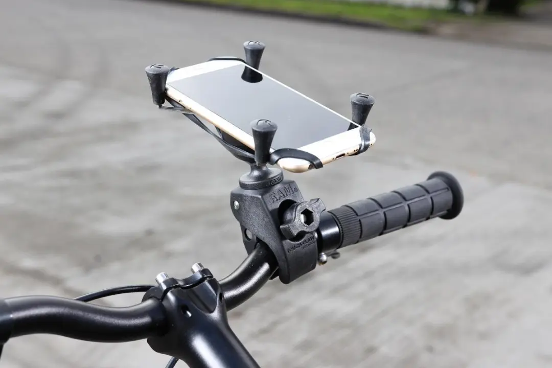 RAM Mounts X-Grip Tough-Claw Telefoonhouder - 360° Draaibaar - Zwart