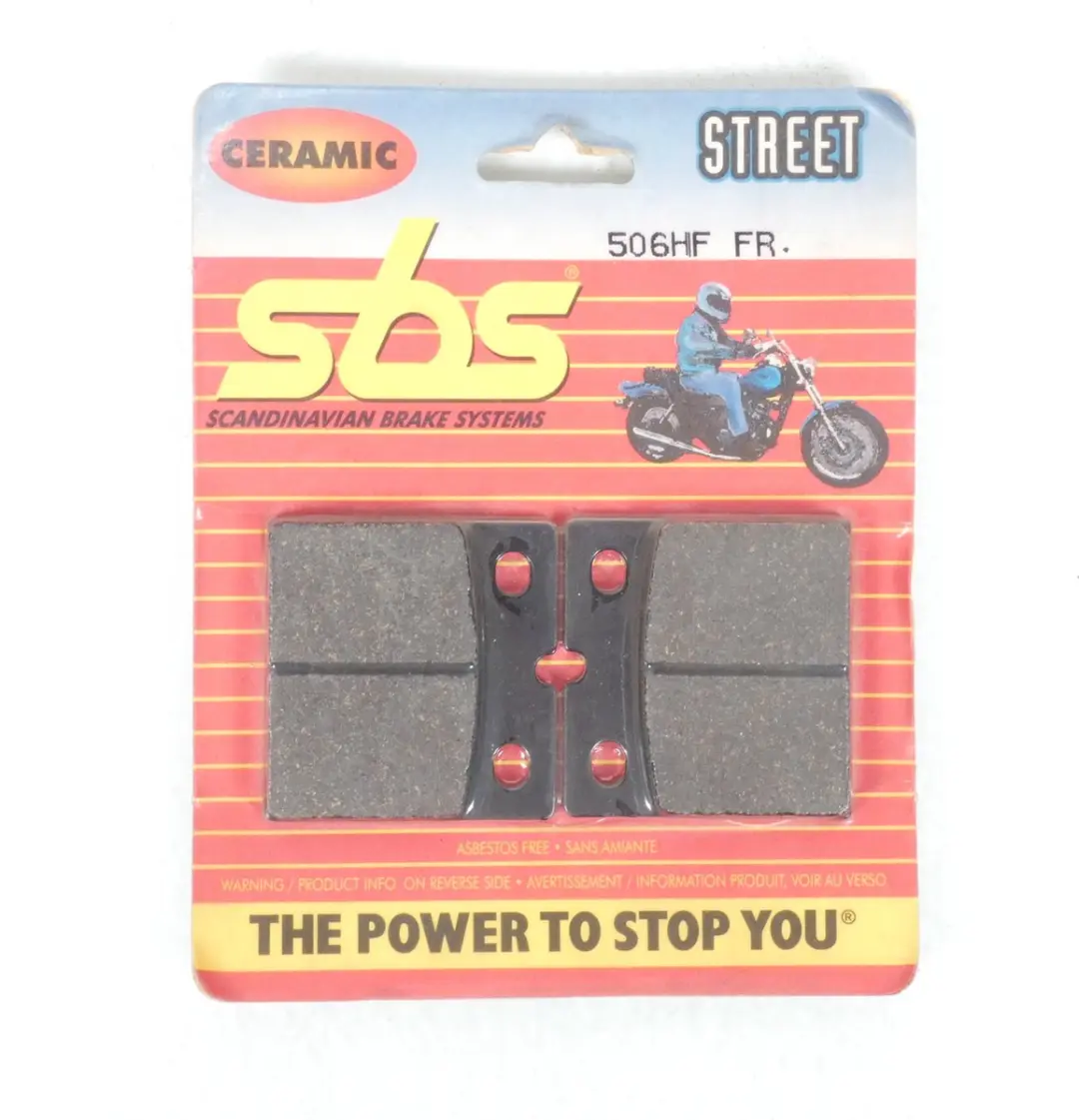 Plaquette de frein AV SBS pour Moto BMW 650 GS 1987 à 1992 506HF Neuf