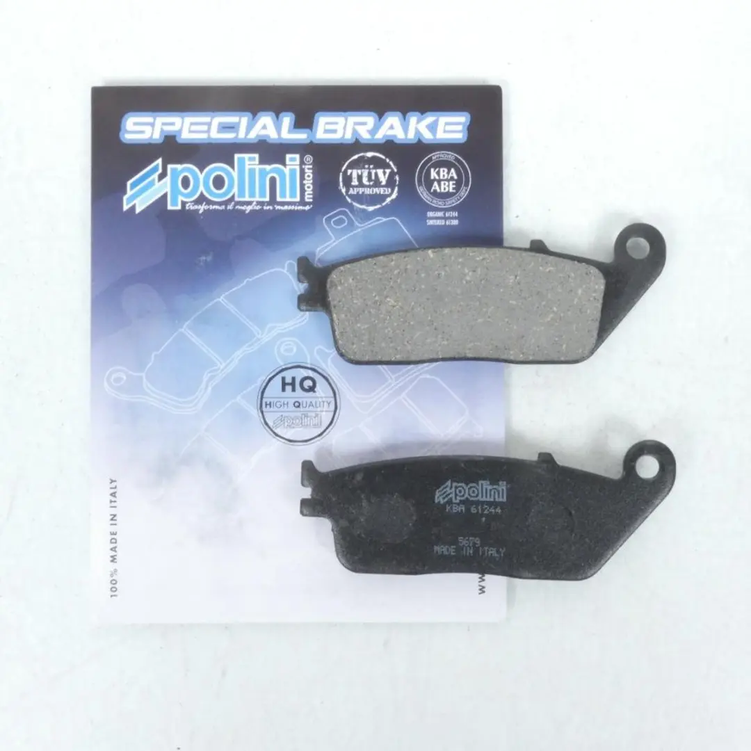 Plaquette de frein Polini pour Moto Kawasaki 750 Z750 2007 à 2009 Neuf