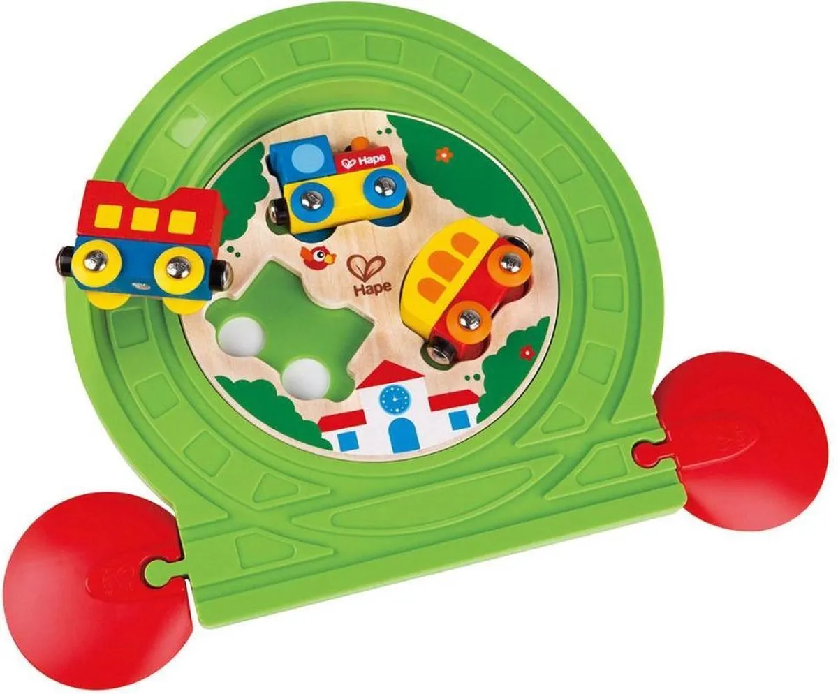 Hape Spoorwegpuzzel E3819 Multikleur