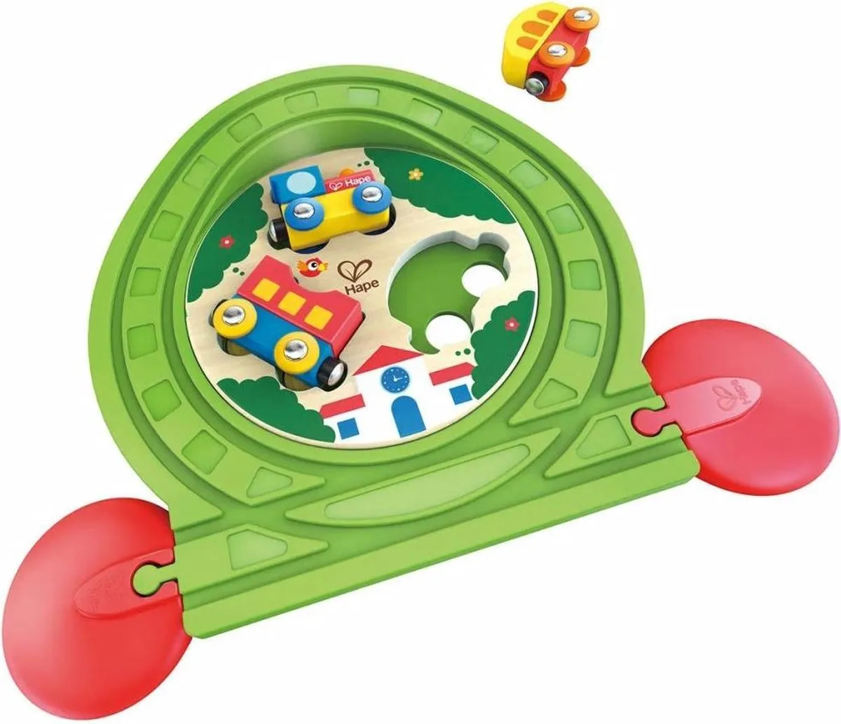 Hape Spoorwegpuzzel E3819 Multikleur