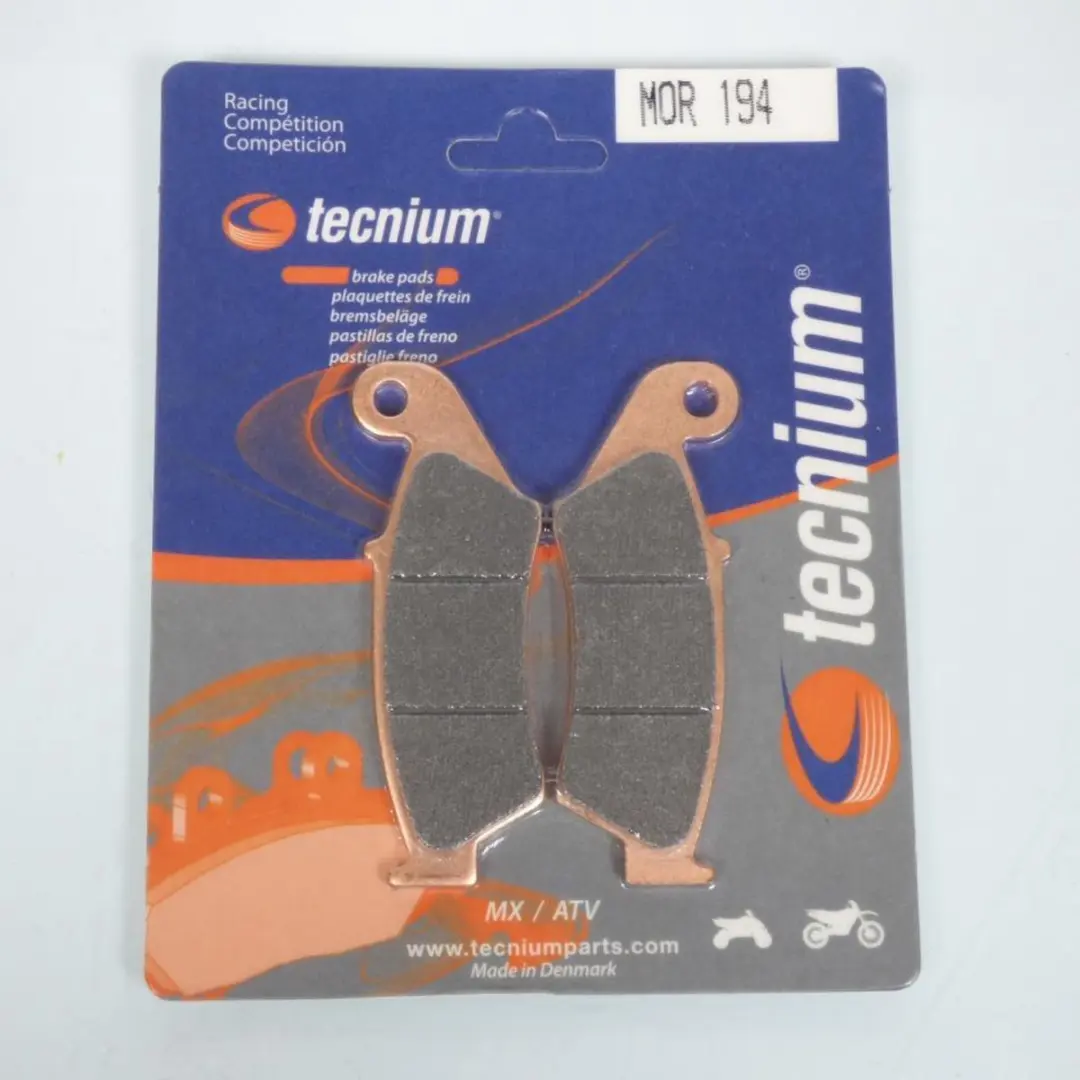 Plaquette de frein Tecnium pour Moto Aprilia 450 RXV 2006 à 2014 AV Neuf