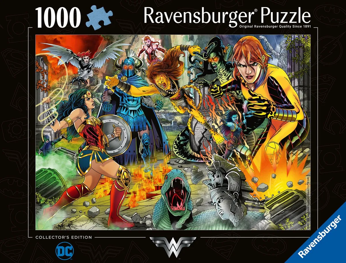 Ravensburger Wonder Woman Legpuzzel 1000 Stuks - 12000747