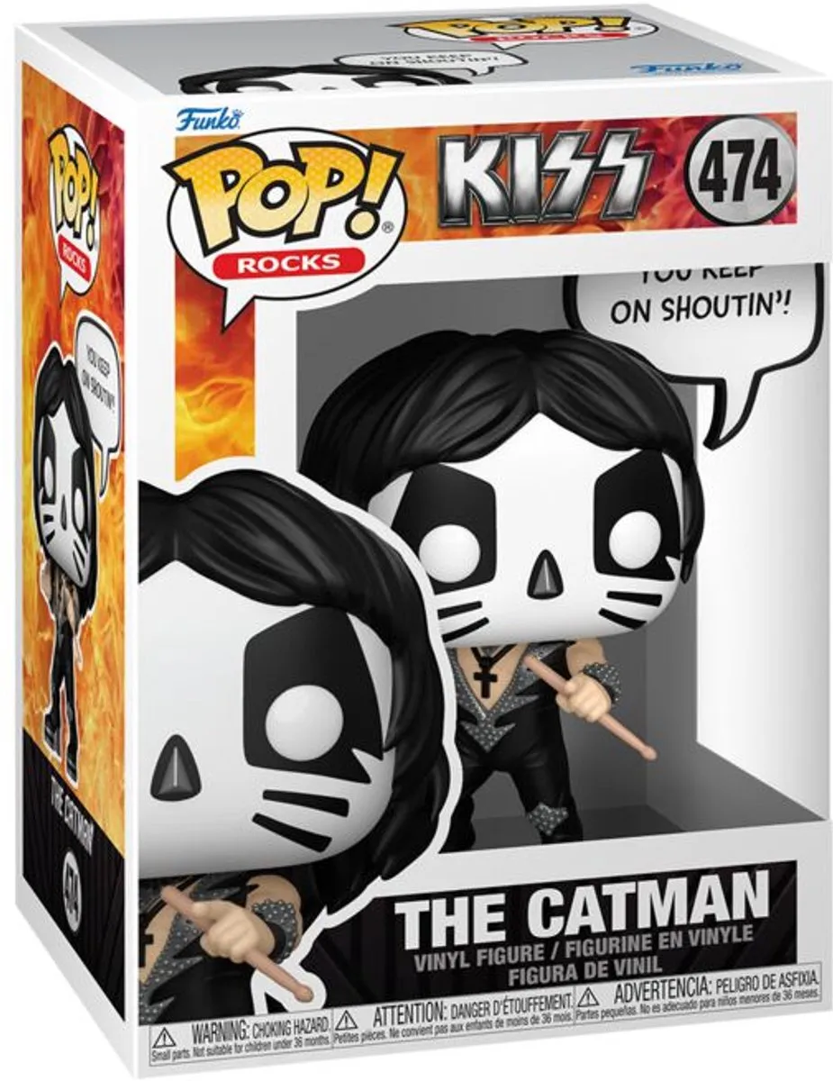 Funko Pop! Kiss The Catman 474 - Figuur