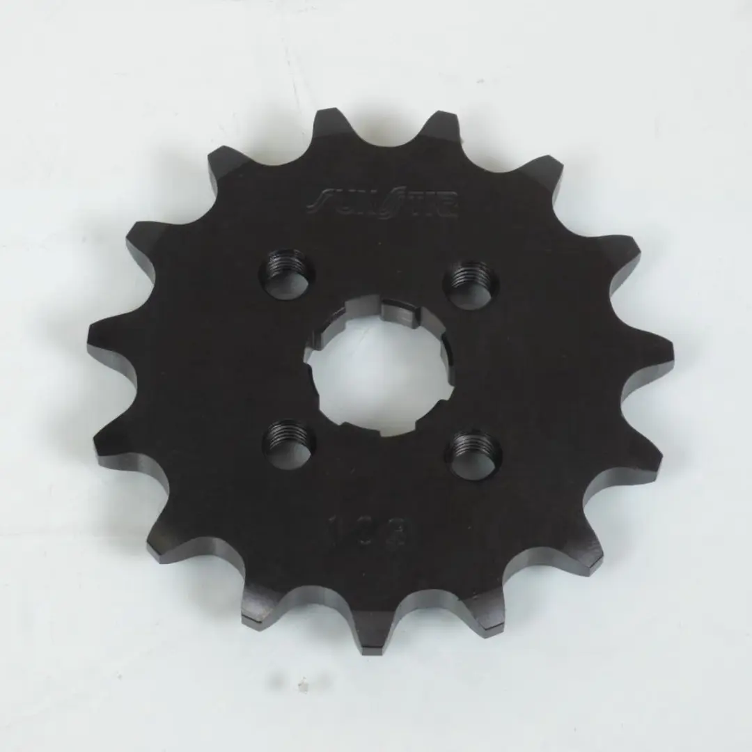 Pignon de sortie de boite Sunstar pour Moto Kawasaki 110 KLX 2002 à 2019 15 den