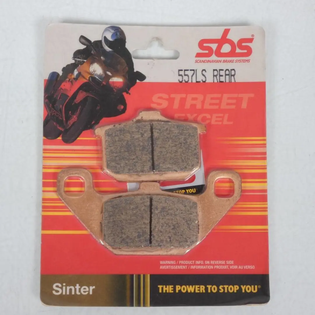 Plaquette de frein AR 557LS SBS pour moto Kawasaki 750 Z Turbo 1984 à 1986 Neuf