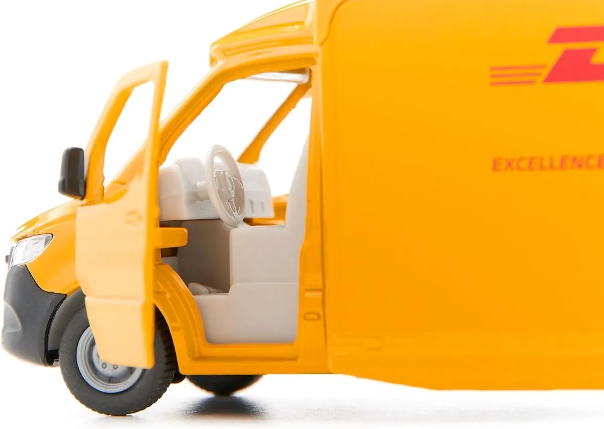 SIKU 1920 Mercedes-Benz Sprinter DHL Speelgoedauto - Geel
