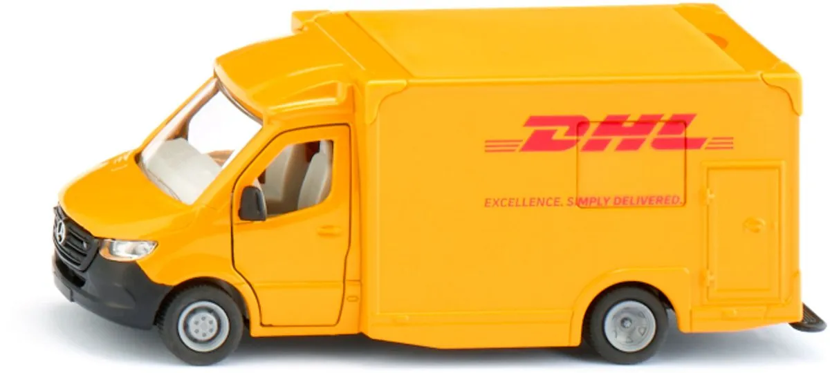 SIKU 1920 Mercedes-Benz Sprinter DHL Speelgoedauto - Geel