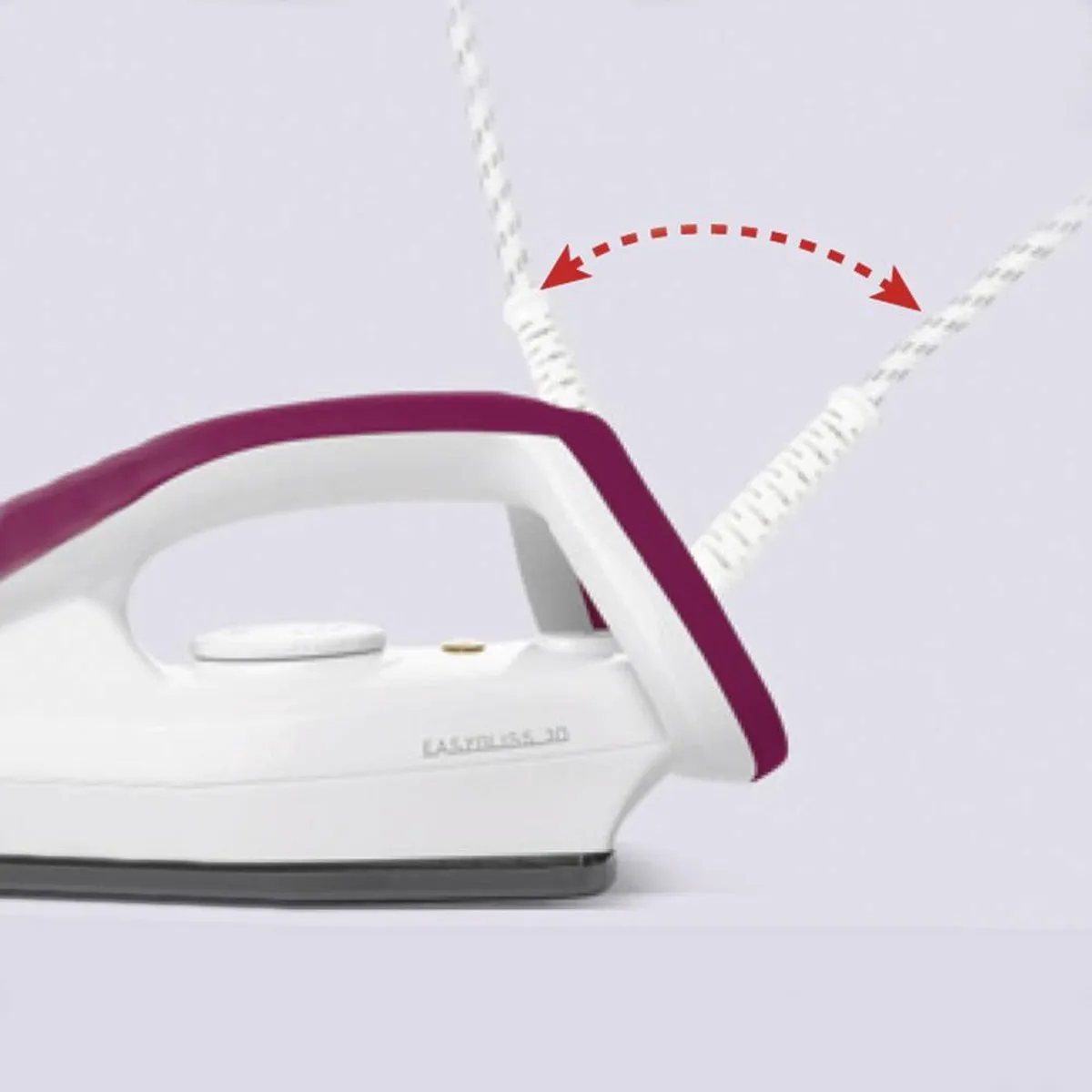 Tefal FS4030 Easygliss Strijkijzer - 1200W - Wit/Donkerrood