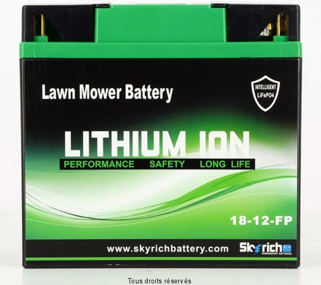 lithium skyrich voor auto cp12-18-fp-i / 12.8v 3.5ah nieuw
