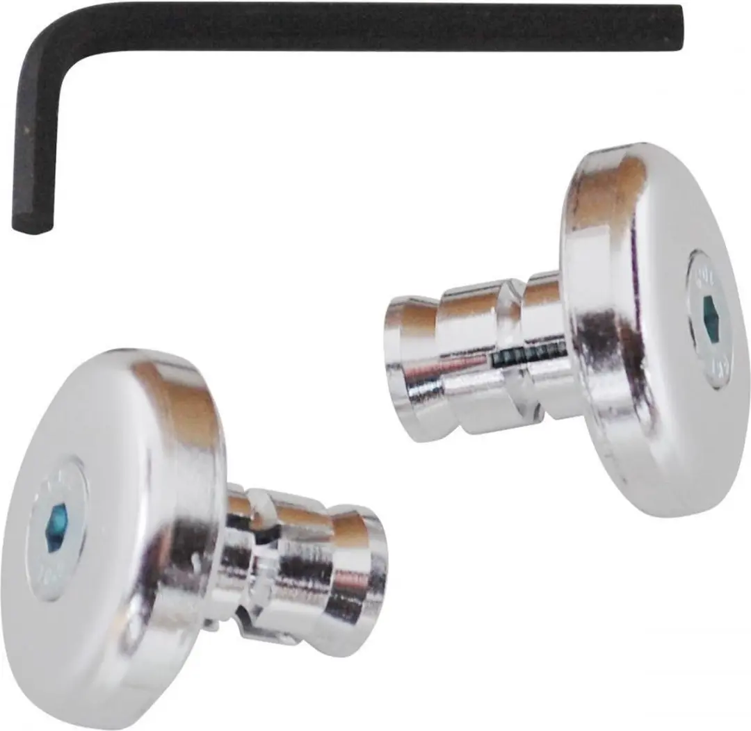 Vicma-stuurkap van gepolijst aluminium, ø14 mm, voor motorfietsen, 619pl, nieuw