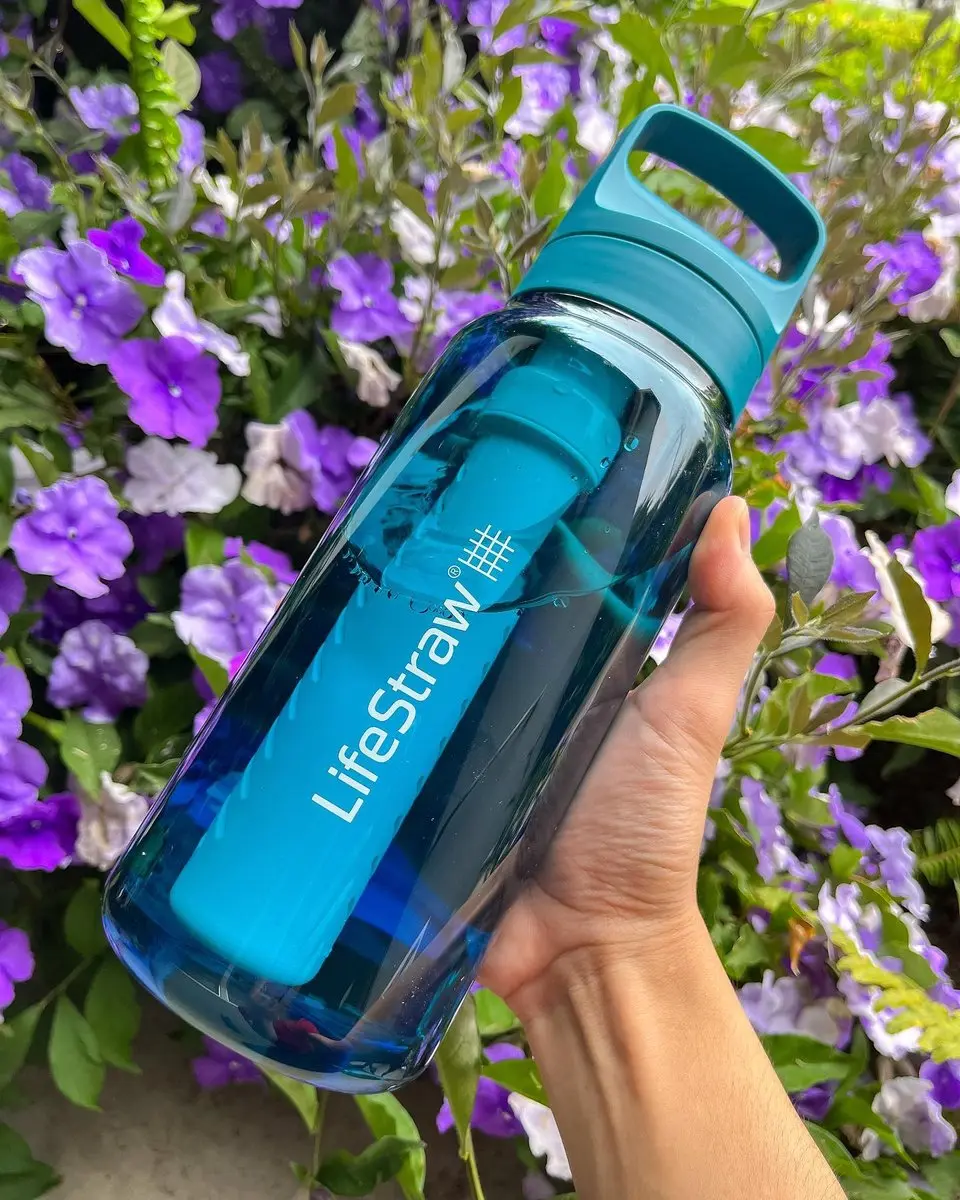 LifeStraw Go 2.0 Waterfles 650ml - Blauw - afbeelding 6 van 6