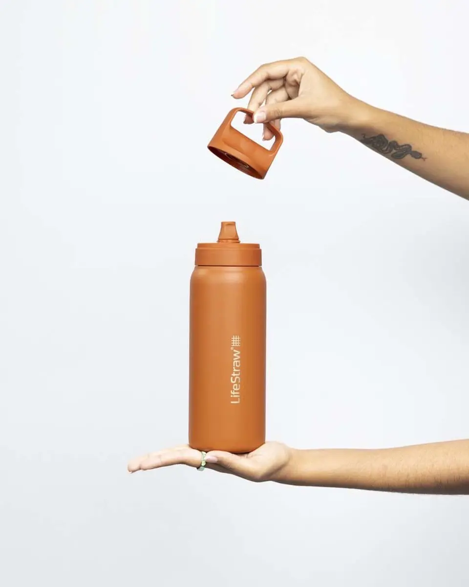 LifeStraw Go 2.0 LGV41SORWW Waterfilterfles - 1L - Oranje