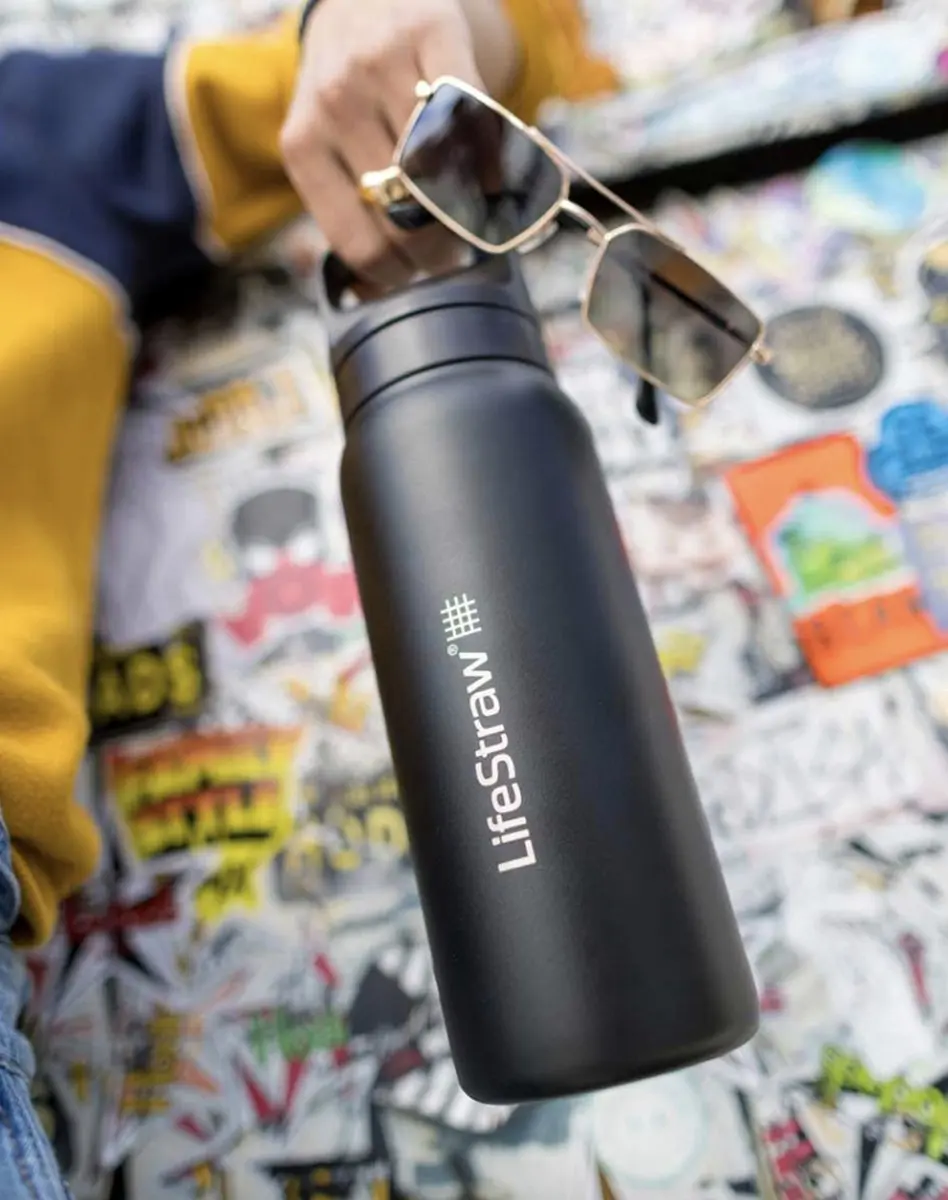 LifeStraw Go 2.0 Waterfilterfles 1L - Zwart