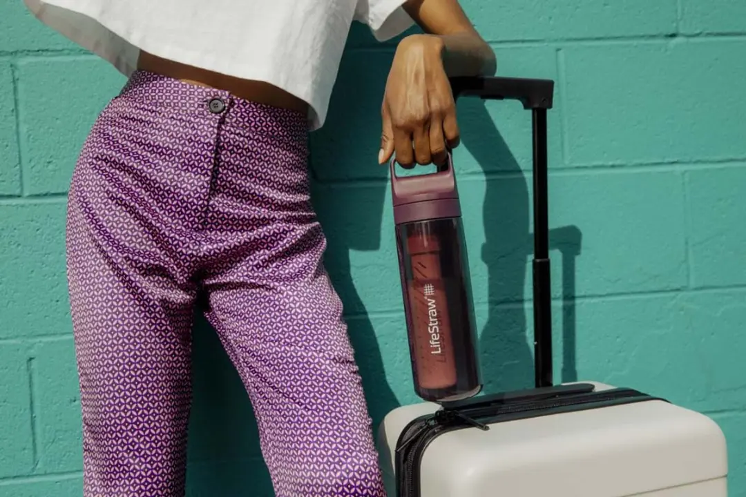 LifeStraw Go 2.0 Waterfles 650ml - Rood - afbeelding 6 van 6