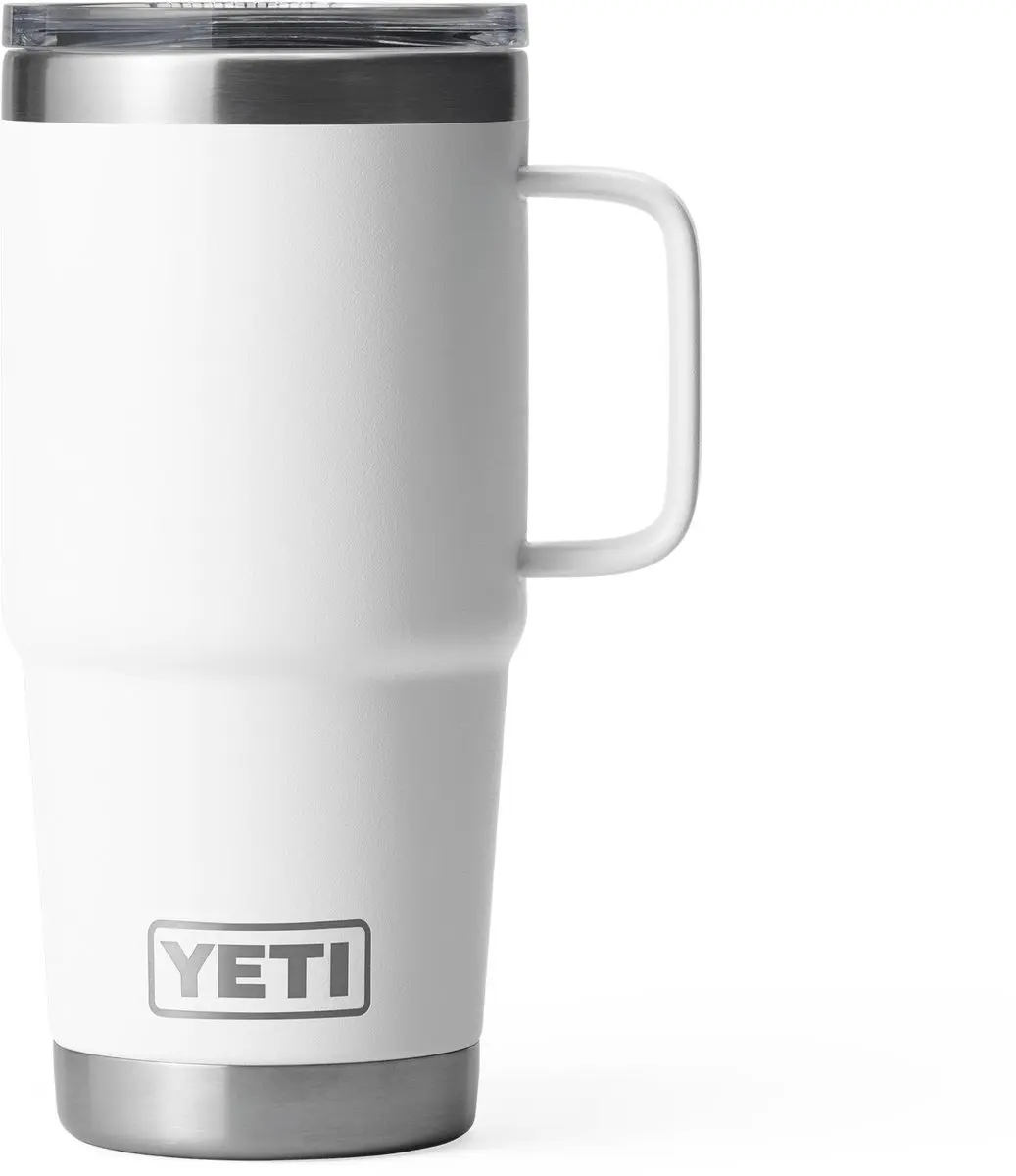 Yeti Rambler 591ml Thermosbeker Wit