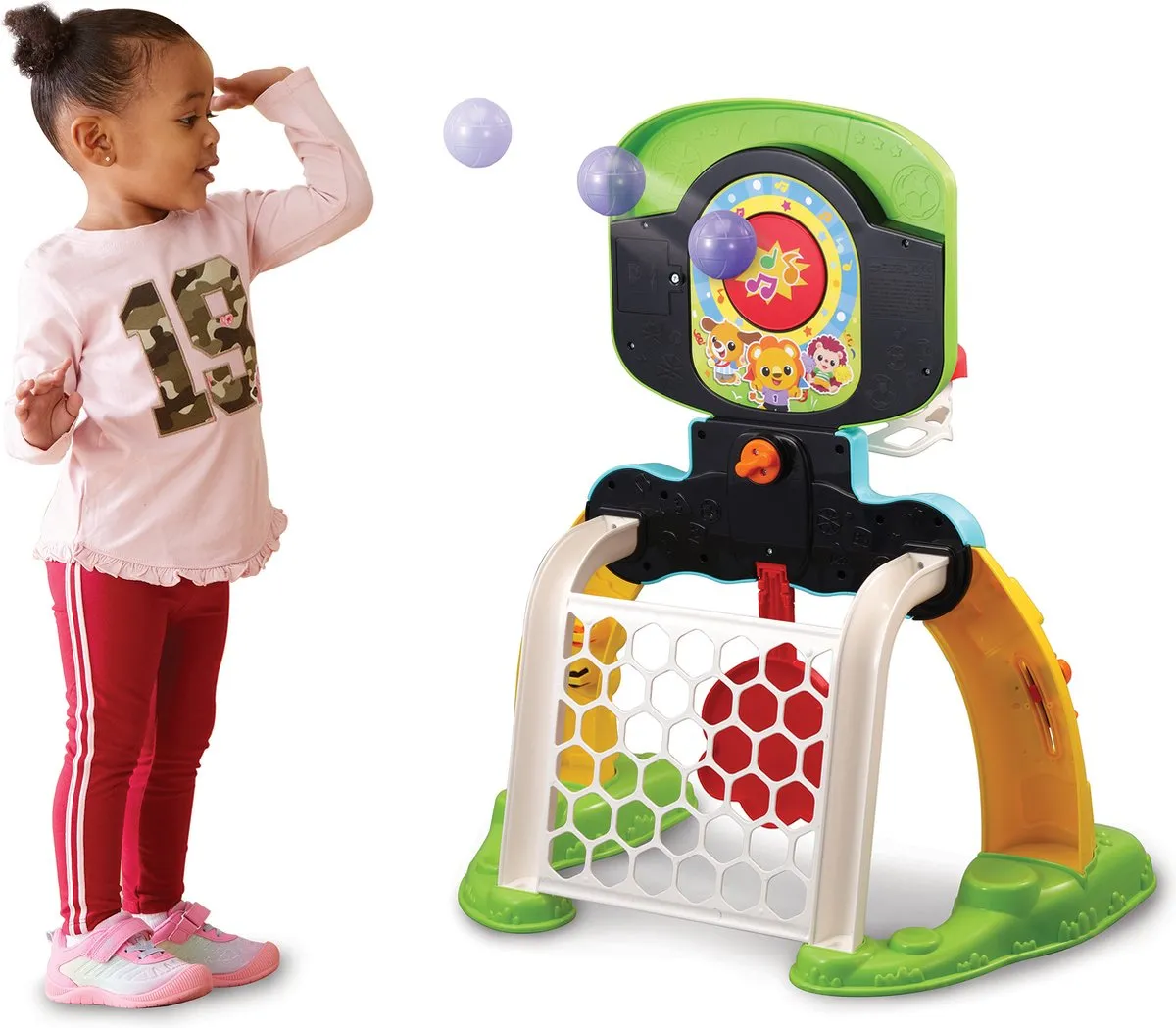 VTech 3-in-1 Sport & Scoor Speelplaats - Multicolor