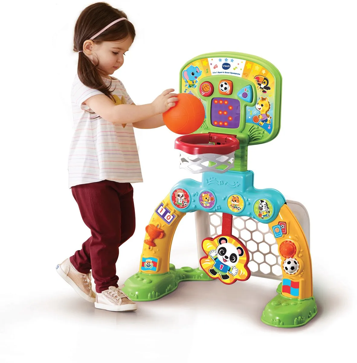 VTech 3-in-1 Sport & Scoor Speelplaats - Multicolor - afbeelding 6 van 6