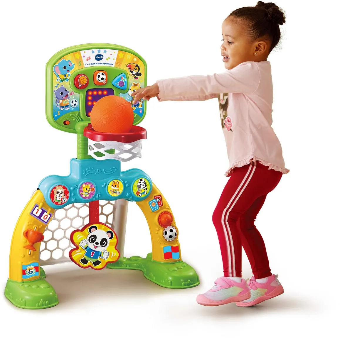 VTech 3-in-1 Sport & Scoor Speelplaats - Multicolor