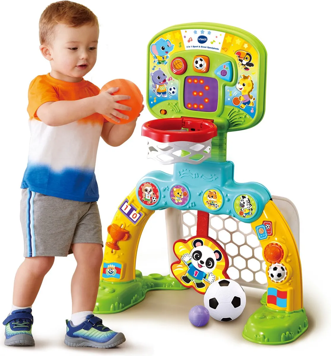 VTech 3-in-1 Sport & Scoor Speelplaats - Multicolor