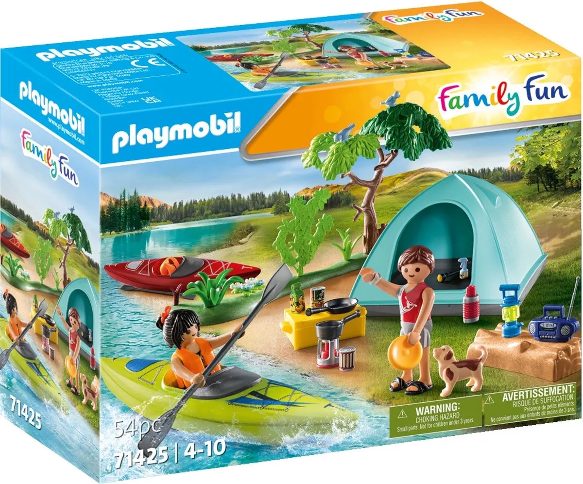 Playmobil Family Fun Outdoor Kamperen 71425