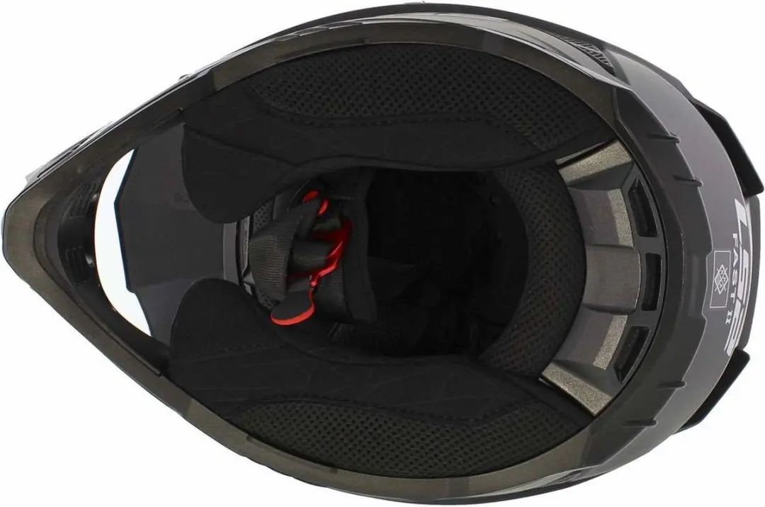 LS2 MX708 Fast II Solid Helm - L - Zwart