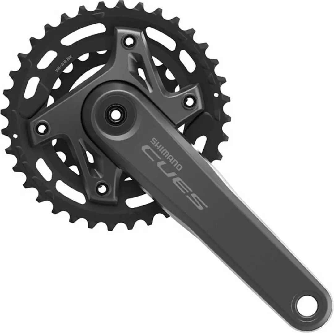 Shimano Cues U6000-2 Crankstel 175mm 46/30t - Zilver