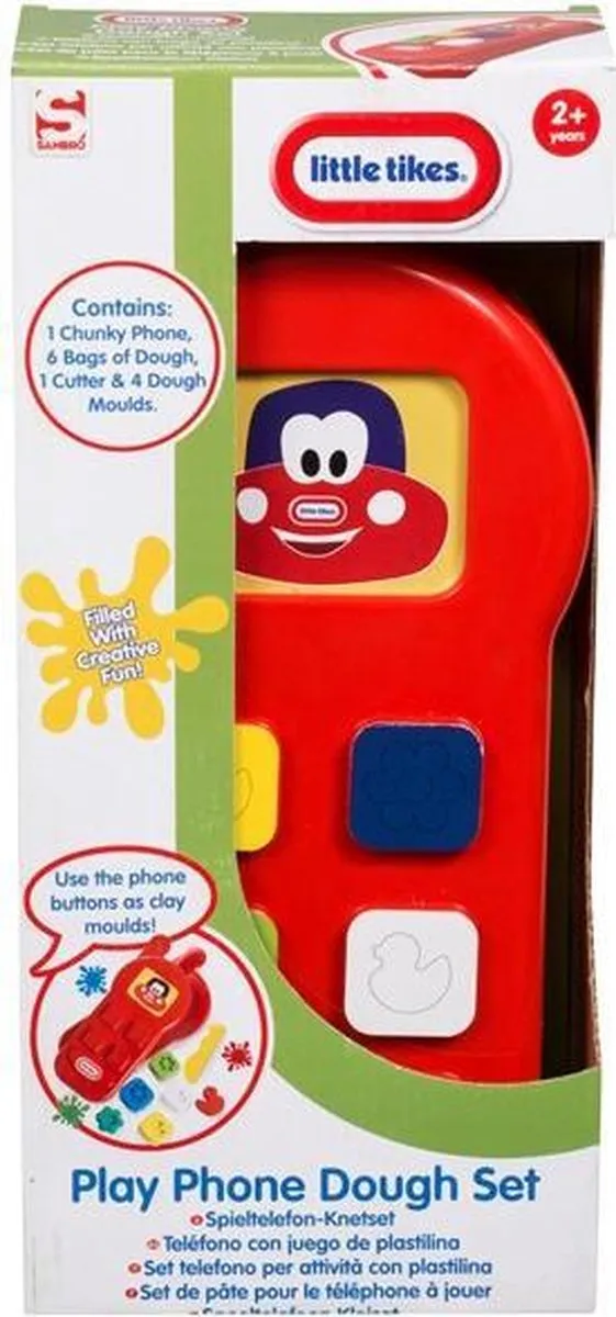 Little Tikes Klei Telefoon Set - 5 Kleuren