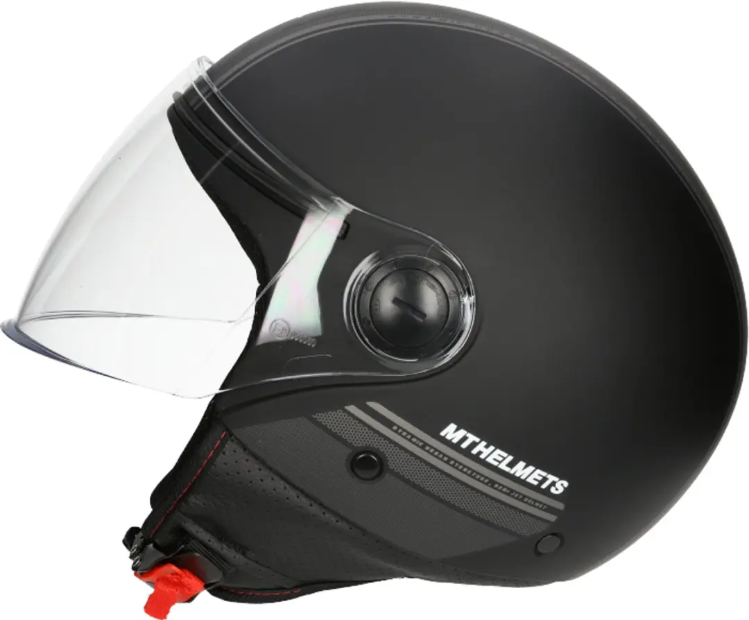 Helm MT Street S Entire mat zwart maat XL