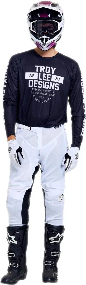Troy Lee Designs GP Pro Air Seal Motocross-trui L - Zwart - afbeelding 6 van 6
