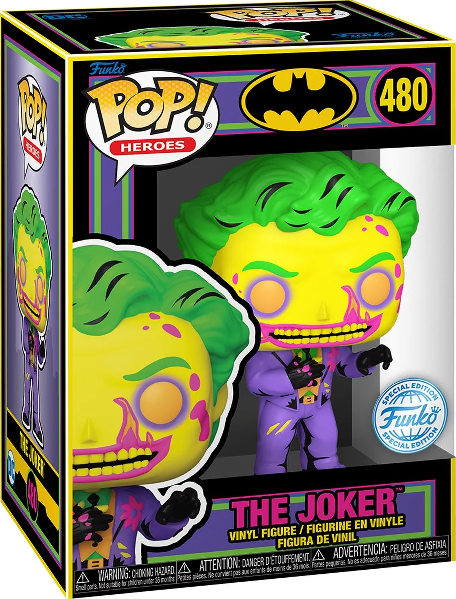 Funko Pop! & Tee DC Comics Joker CC 74546 - Veelkleurig