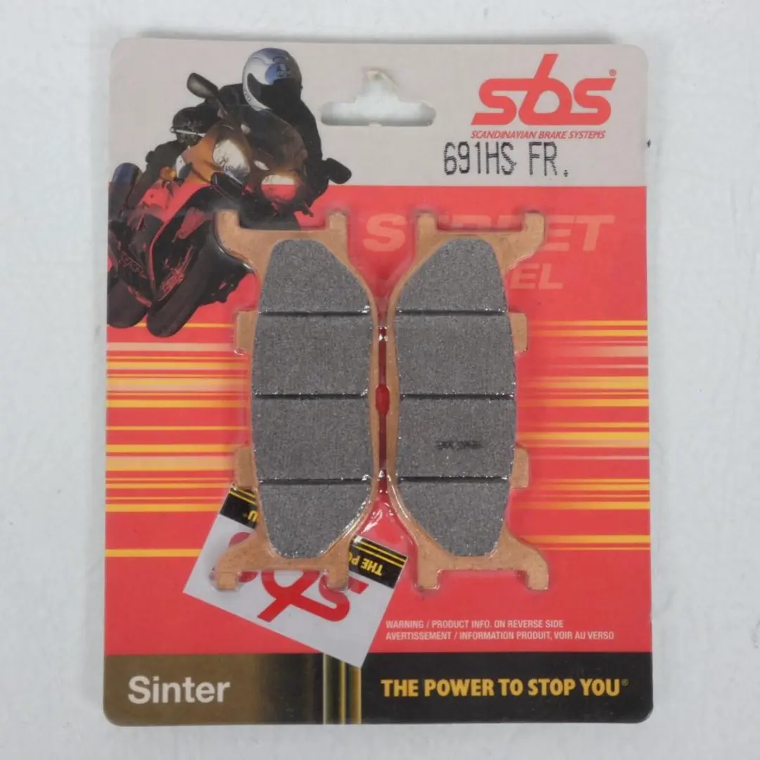 Plaquette de frein SBS pour Moto Yamaha 125 XV Virago 1997 à 2003 AV Neuf