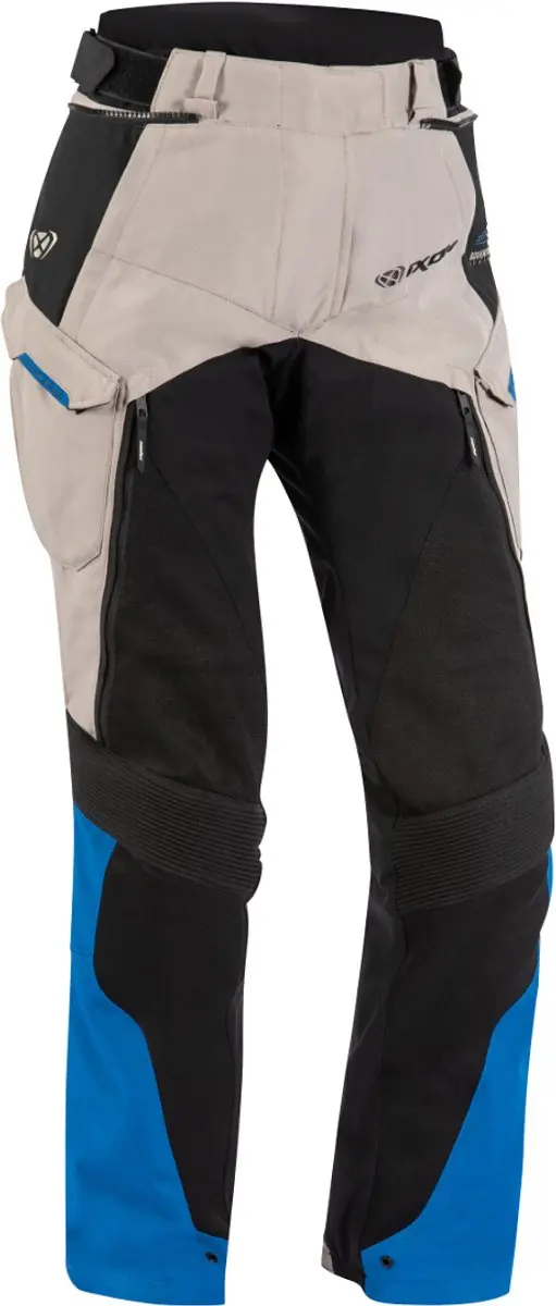 Ixon Eddas PT L Grijs Zwart Blauw Dames Textiele Motorbroek