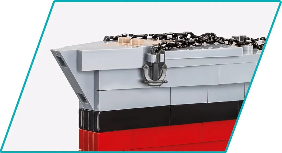 Cobi Battleship Gneisenau 1:300 Modelbouwpakket - 2417 Stenen