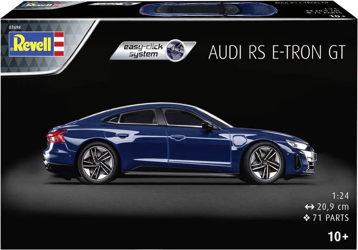 Revell 07698 Audi e-tron GT Modelbouwpakket - 1:24 - 71 Onderdelen