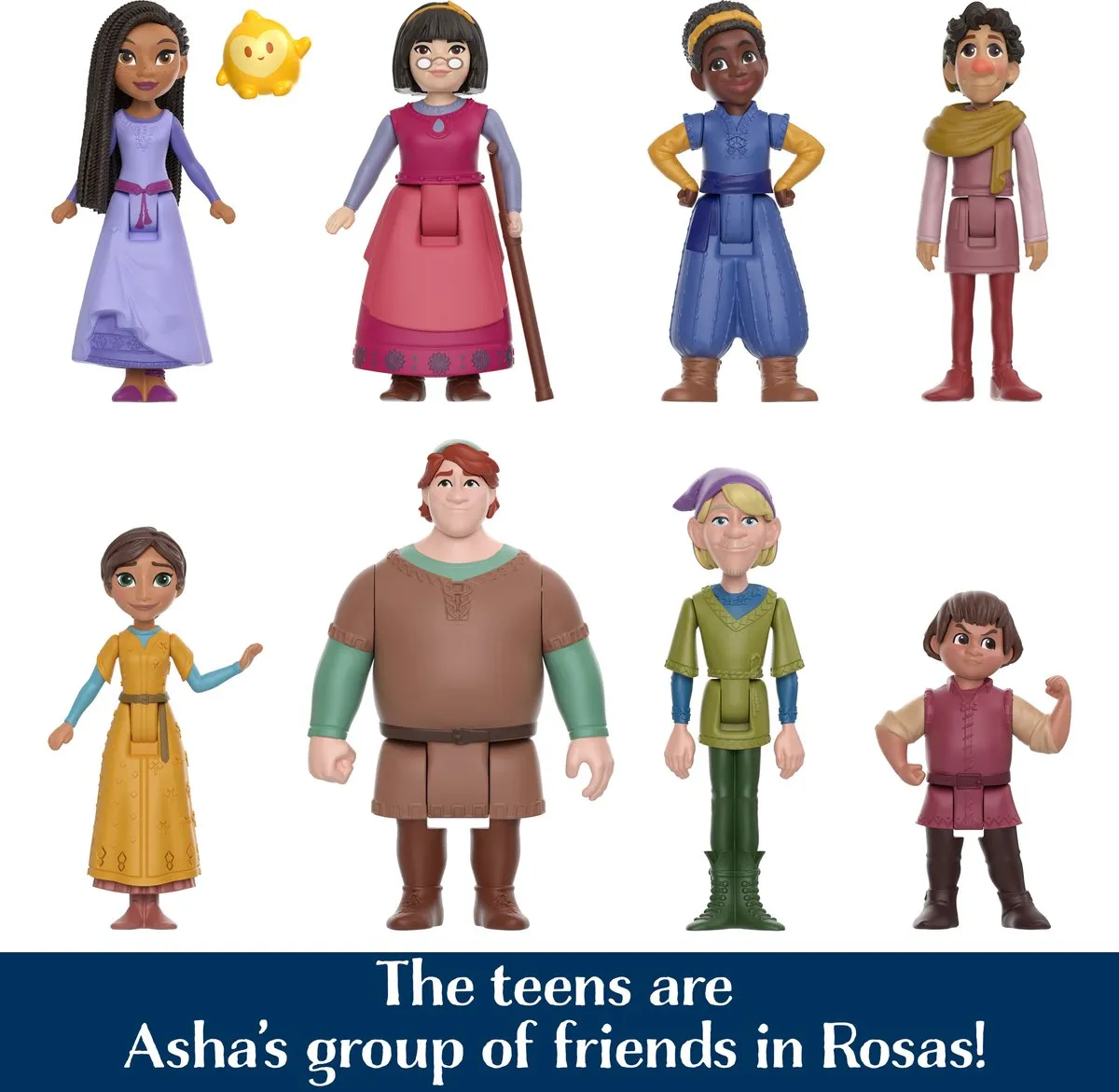 Disney Princess The Teens Van Wish Speelset - 9 Poppen