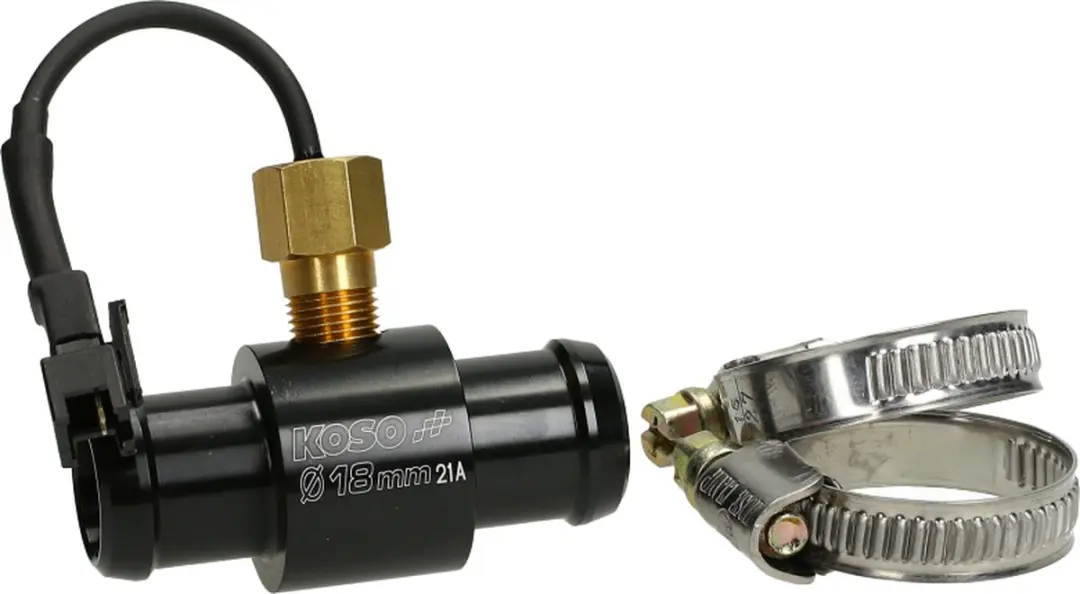 Temperatuursensor Adapter Koso Tussen de waterslang 18mm