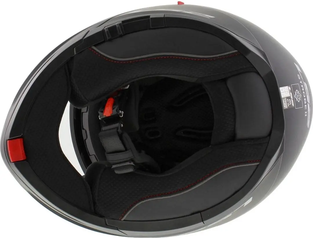 LS2 FF908 Strobe II Systeemhelm - M - Mat Zwart