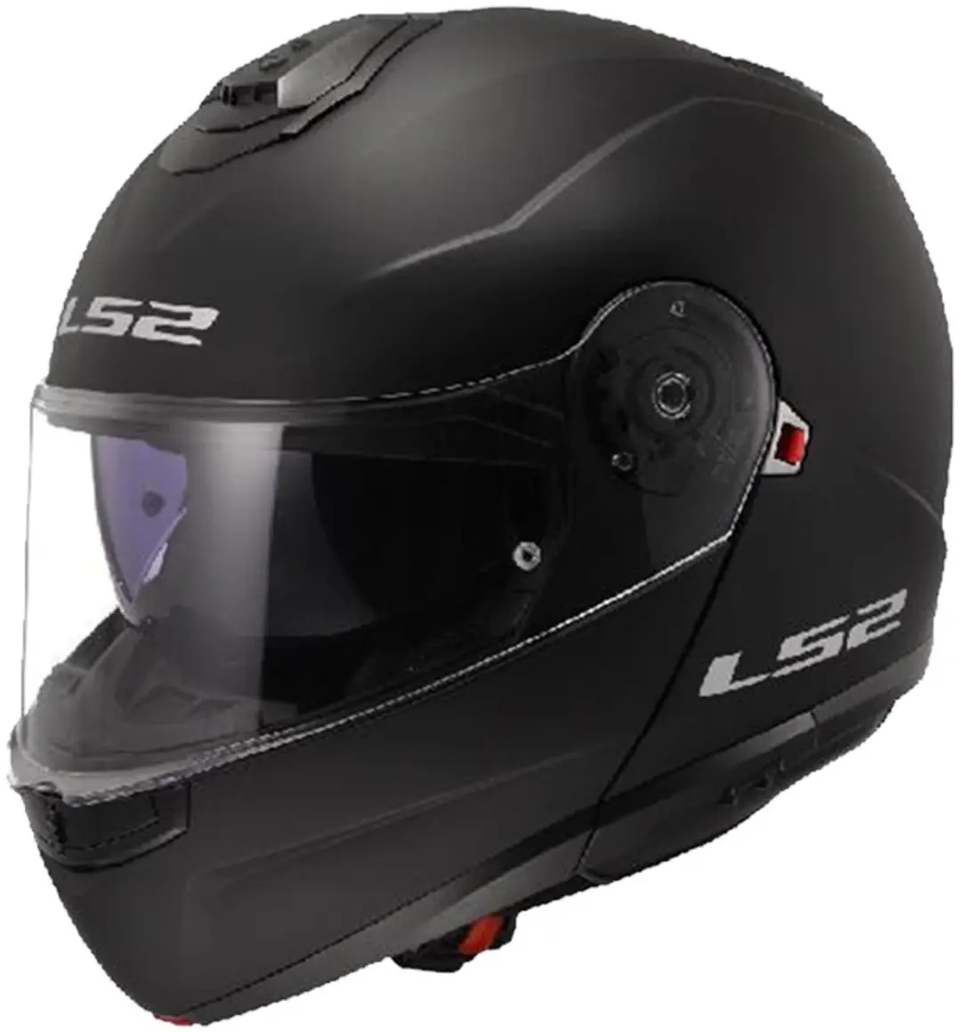 LS2 FF908 Strobe II Systeemhelm - M - Mat Zwart